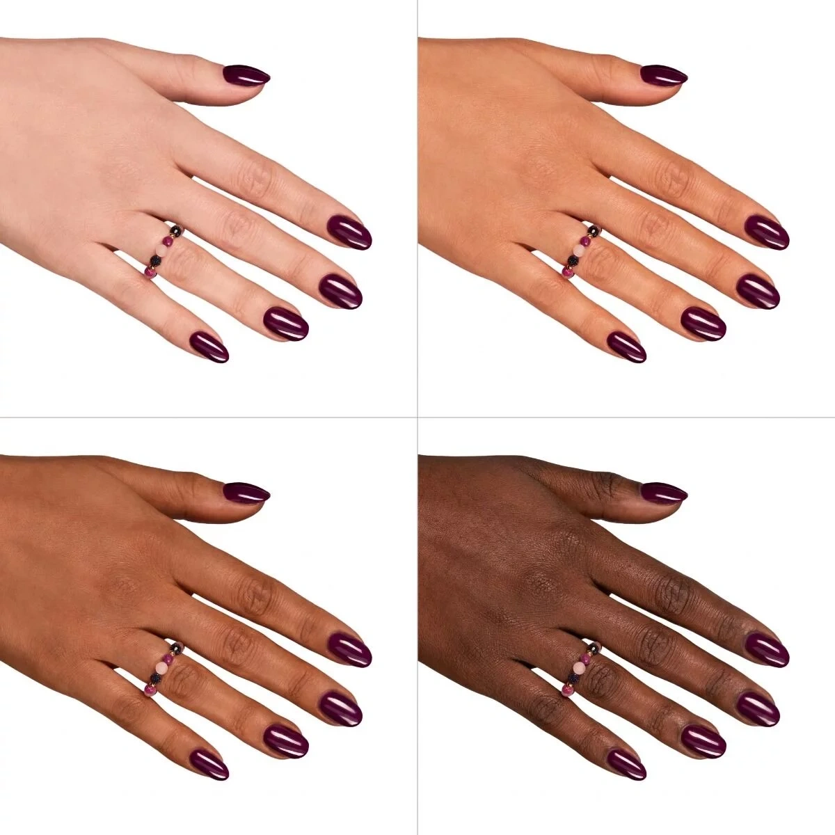 Semilac Allure 015 Plum lakier hybrydowy