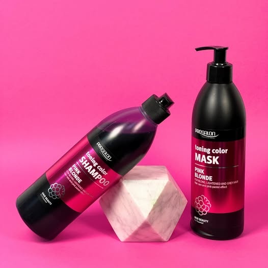 Prosalon Pink Blonde maska tonująca do włosów blond