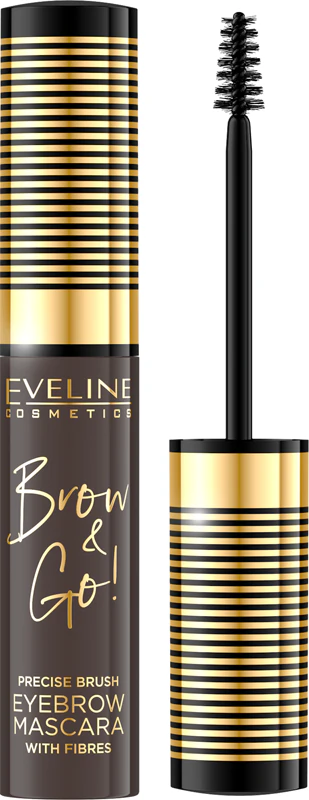 Tusz do brwi Eveline Brow & Go! 02 Dark