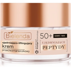 krem przeciwzmarszczkowy 50+ Bielenda Ujędrniające Peptydy