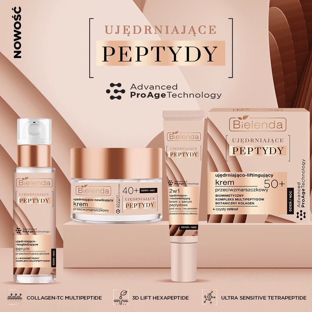 Bielenda krem z peptydami do cery po 40