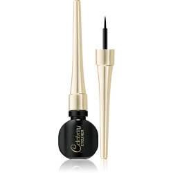 Ultraprecyzyjny czarny eyeliner w płynie Eveline Celebrities WideLash