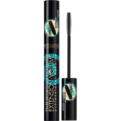 Wodoodporny tusz zwiększający objętość rzęs Eveline Extension Volume Black