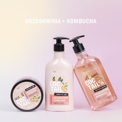 peeling do ciała Bielenda Brzoskwinia Kombucha