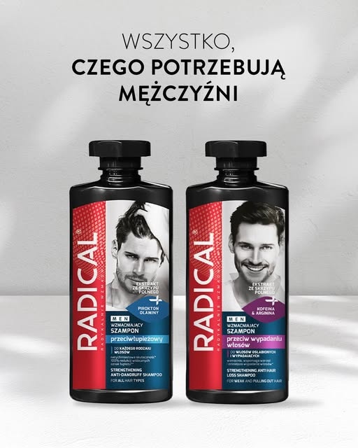 Farmona Radical Men szampon do przetłuszczającej się skóry głowy
