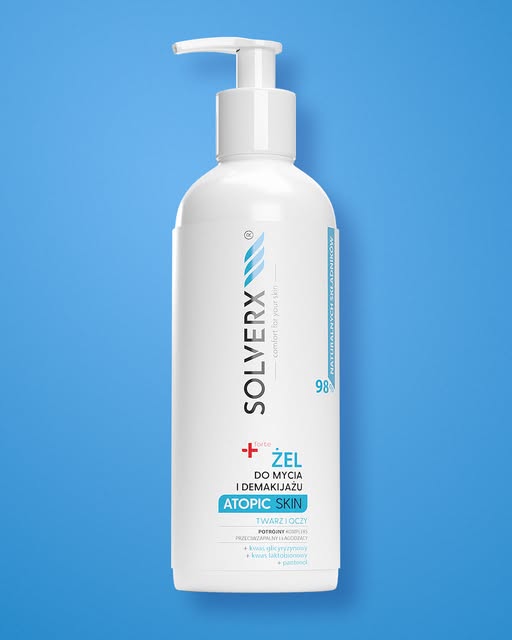 Solverx Atopic Skin żel do mycia skóry atopowej