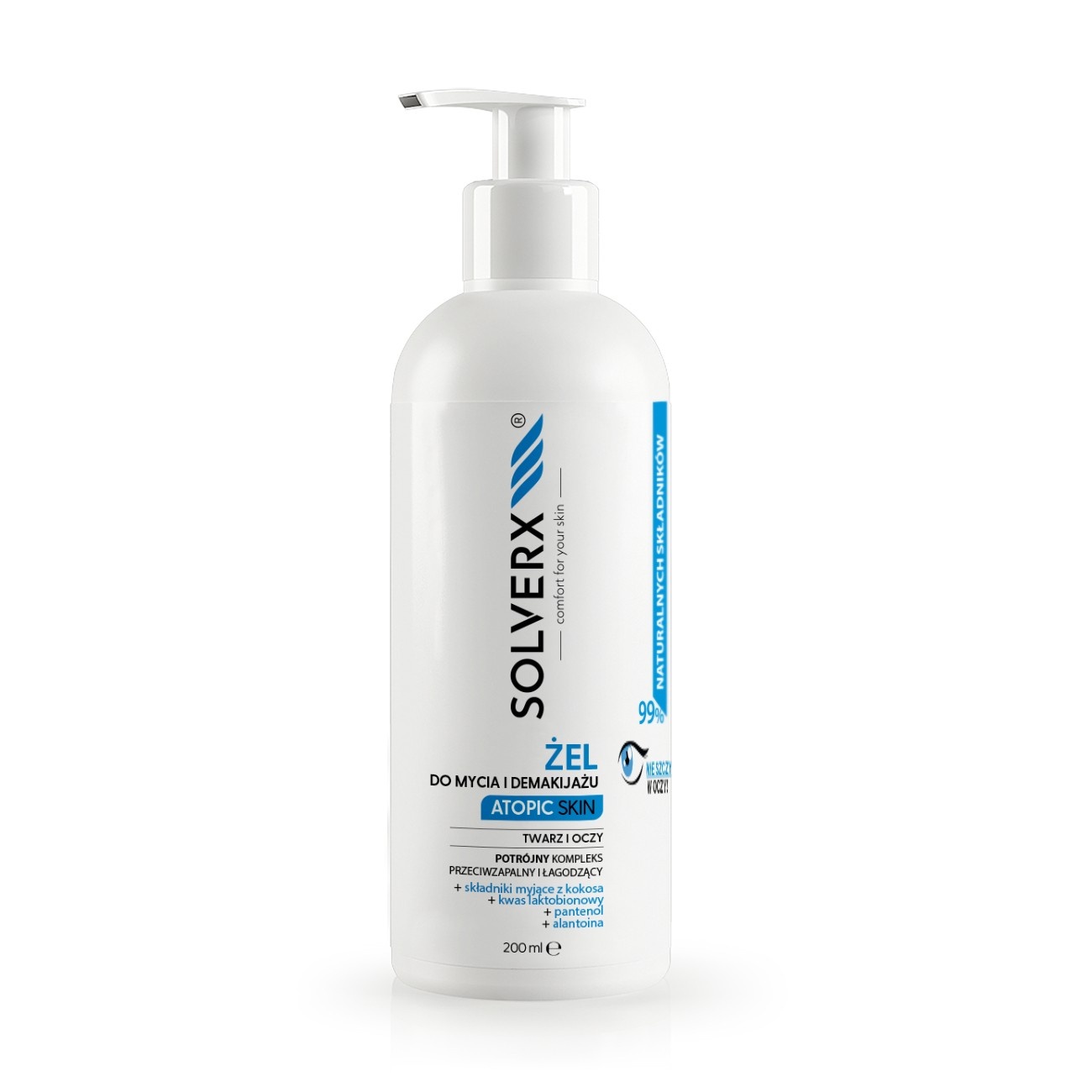 żel do mycia twarzy Solverx Atopic Skin do skóry atopowej