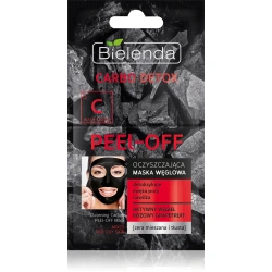 maseczka peel off na zaskórniki Bielenda Carbo Detox