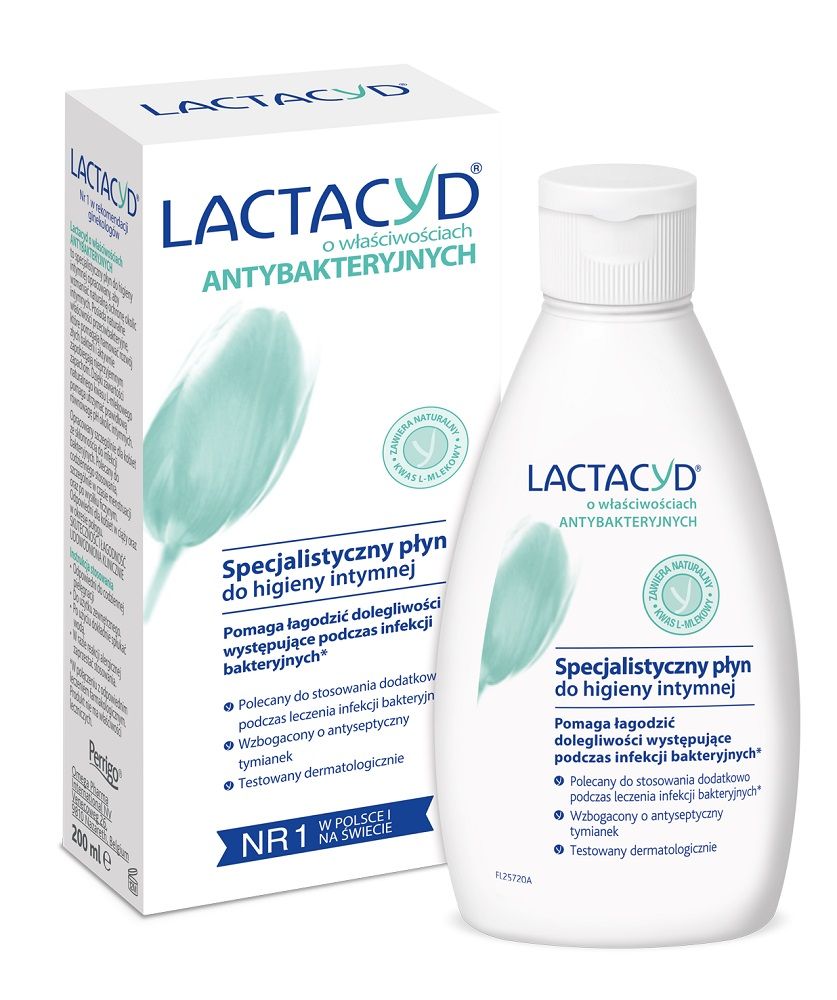 Lactacyd Antybakteryjny Płyn do Higieny Intymnej 200ml