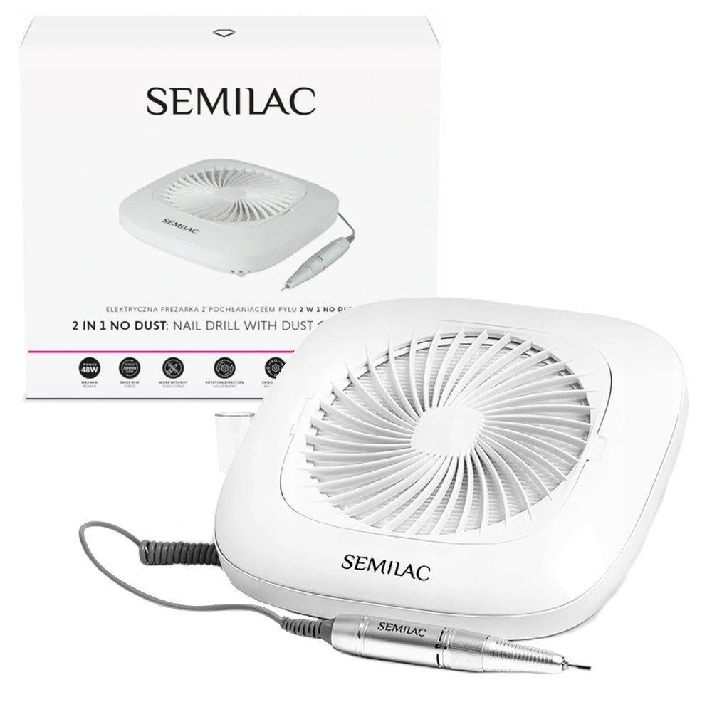 Semilac Elektryczna Frezarka z Pochłaniaczem Pyłu 2w1 No Dust