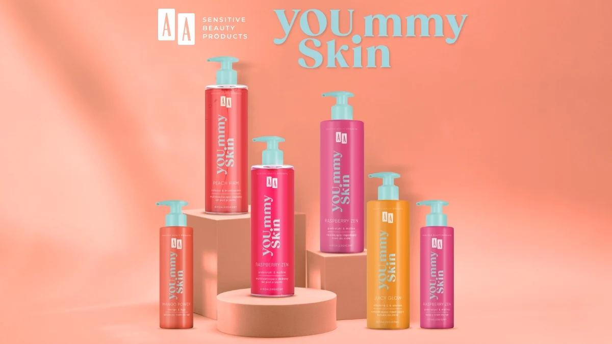 AA you.mmy Skin Nawilżająco-Łagodzący Krem do Ciała Raspberry Zen - obrazek 3