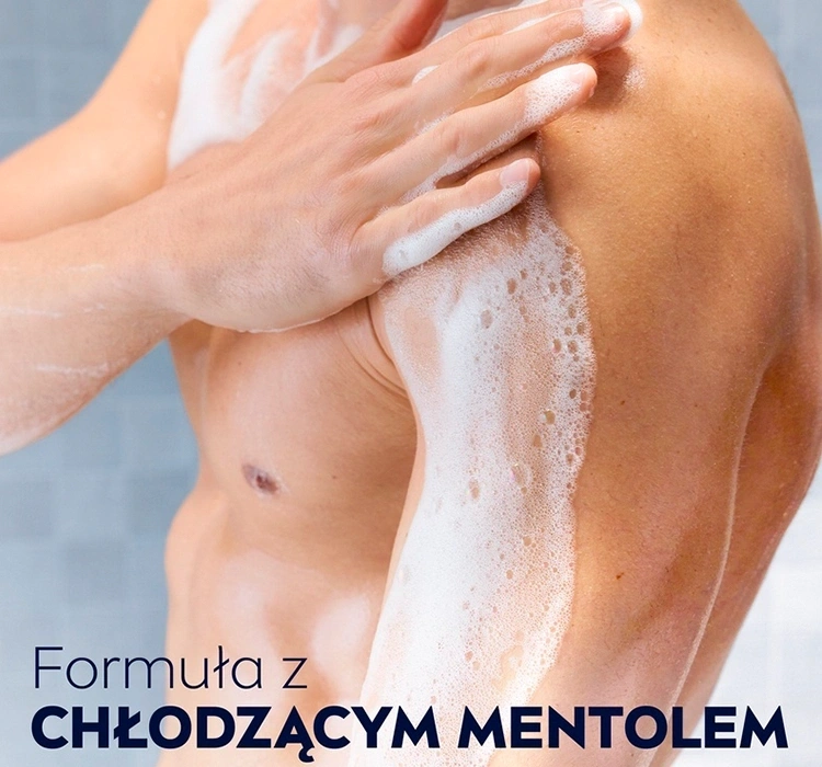 żel pod prysznic dla mężczyzn z mentolem