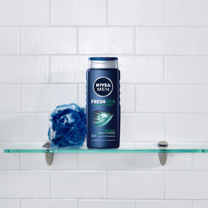 Nivea Men Fresh Kick żel do ciała i włosów