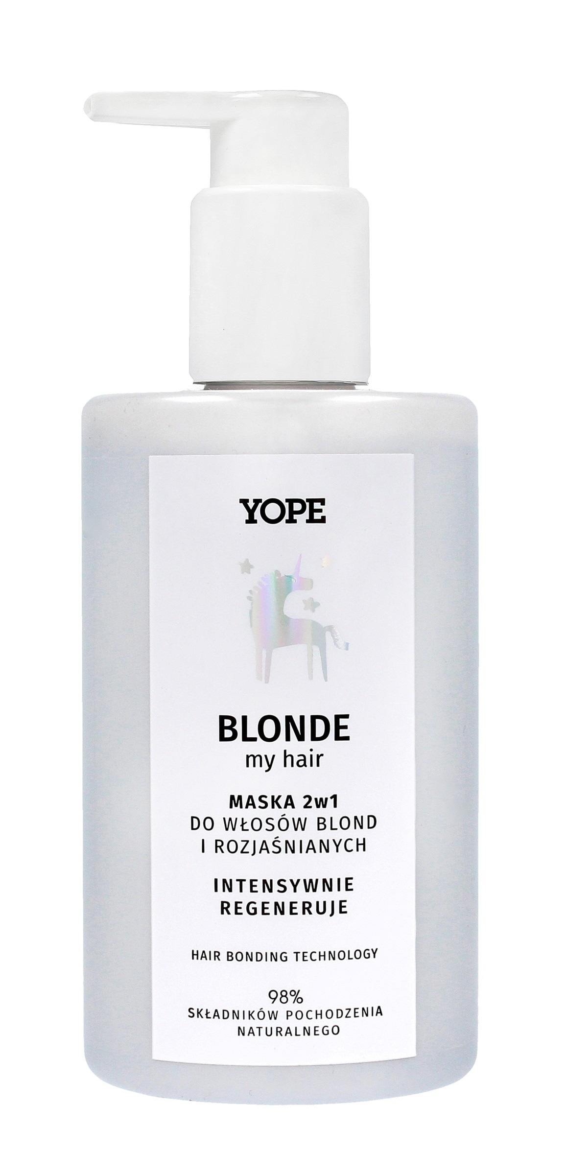 YOPE Blonde My Hair Maska 2w1 do Włosów Blond i Rozjaśnianych 300ml