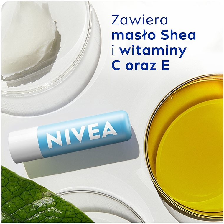 Nivea Hydro Care Pielęgnująca Pomadka do Ust SPF15 - obrazek 3