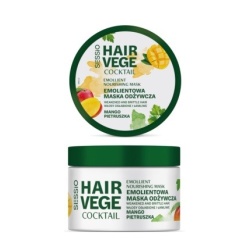 SESSIO Hair Vege Cocktail Emolientowa maska odżywcza Mango i pietruszka