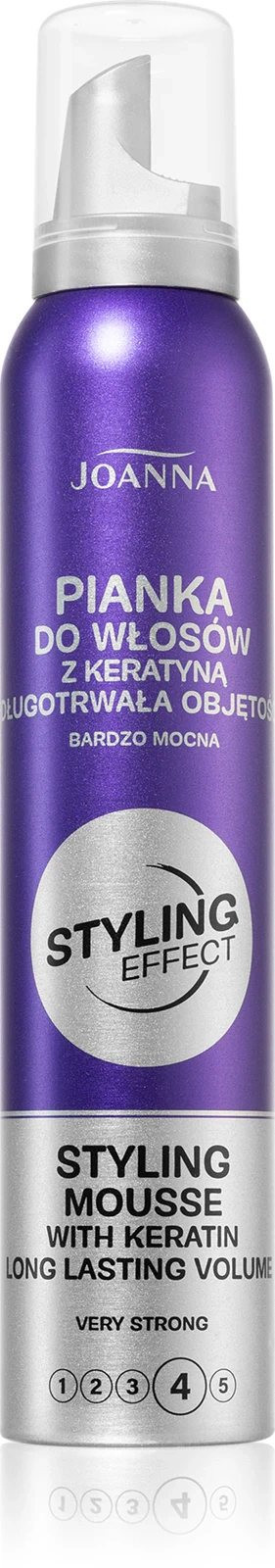 Pianka Joanna Styling Effect z keratyną na objętość włosów