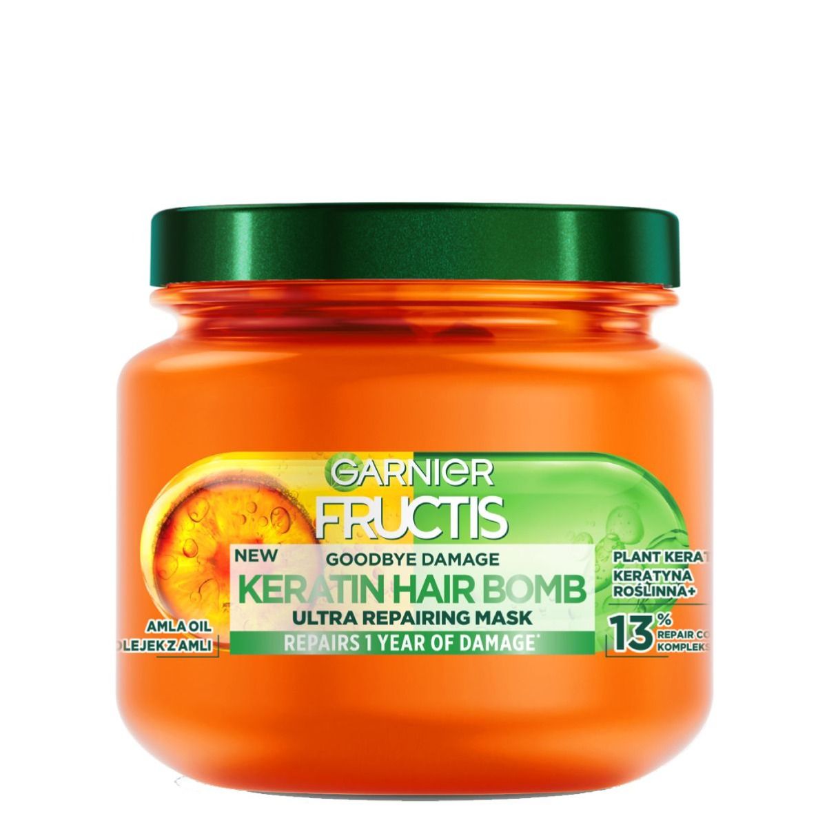 Garnier Fructis Keratin Hair Bomb Maska do Włosów 320ml