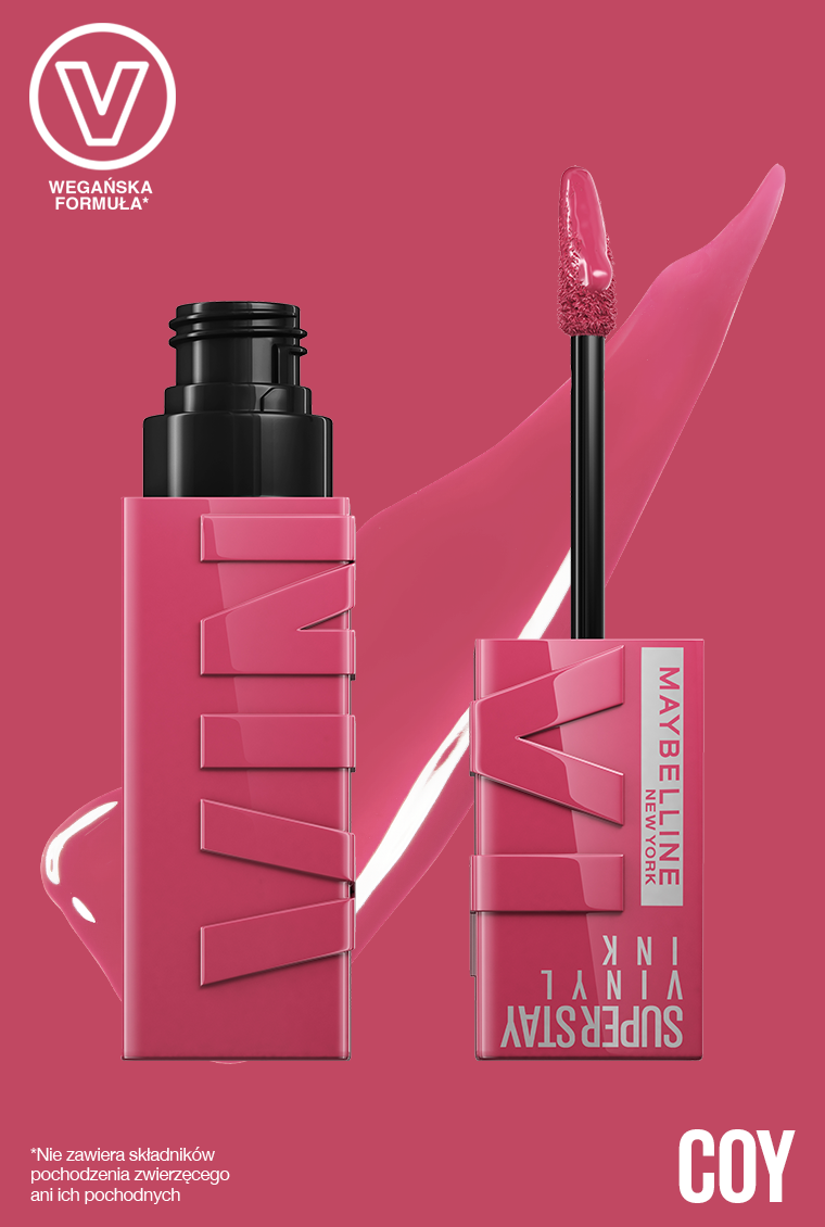 Maybelline Superstay Vinyl Ink Winylowa Pomadka do Ust 20 Coy - obrazek 3