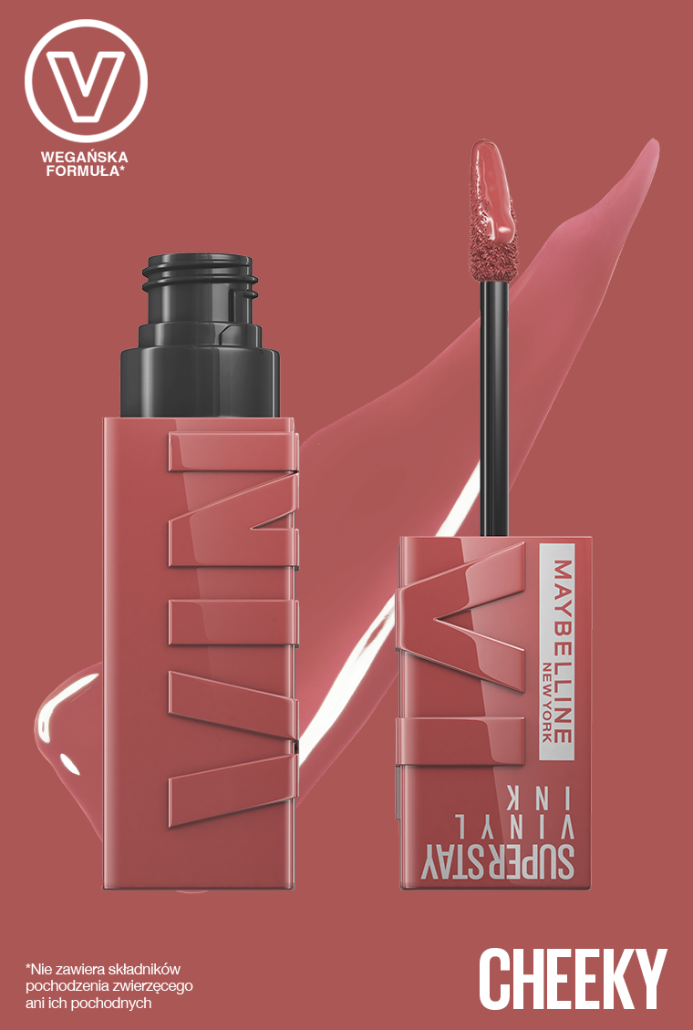 Maybelline Superstay Vinyl Ink Winylowa Pomadka do Ust 35 Cheeky - obrazek 3