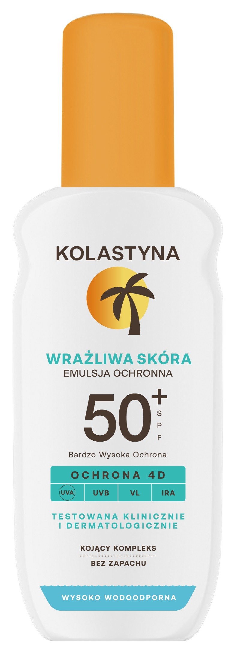 KOLASTYNA Emulsja do opalania w sprayu - do skóry wrażliwej SPF50 150ml