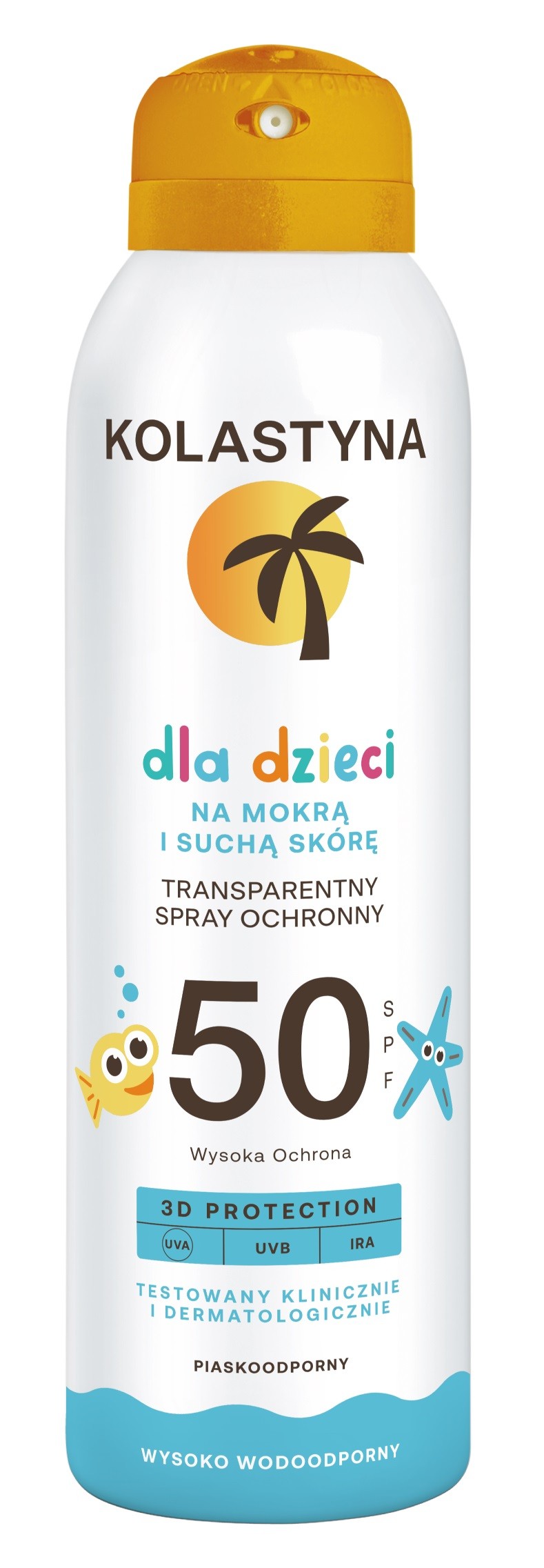 Kolastyna Spray do opalania dla dzieci SPF50 150ml