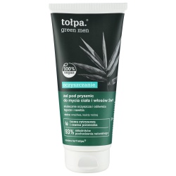 TOŁPA Green Żel pod prysznic do mycia ciała i włosów 2w1 - oczyszczający 200 ml