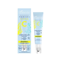 BIELENDA C Marine Care Głęboko Nawilżająco-Kojący Hydro-Roller pod Oczy z Witaminą C