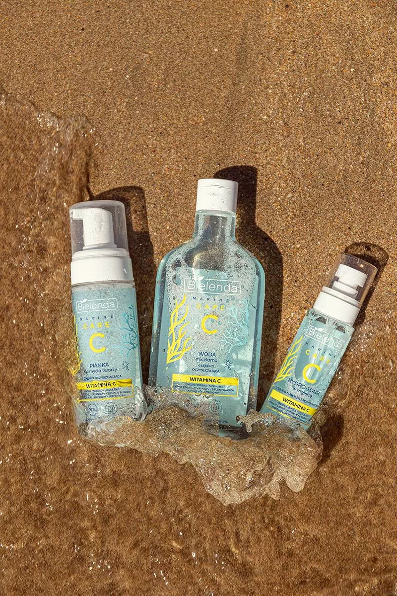 Bielenda-C-Marine-Care-Pianka-do-Mycia-Twarzy-rozświetlająca-i-odświeżająca