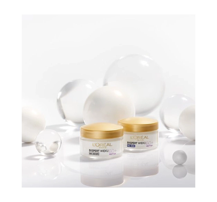 Loreal Ekspert Wieku Przeciwzmarszczkowy Krem Odbudowujący na Noc 60+ - obrazek 3