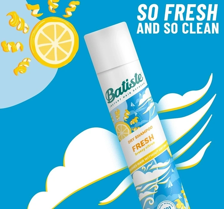 Batiste Fresh suchy szampon do włosów