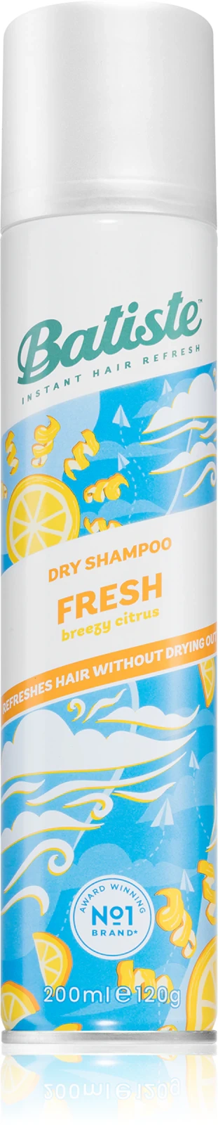 suchy szampon Batiste Fresh dodający włosom objętości
