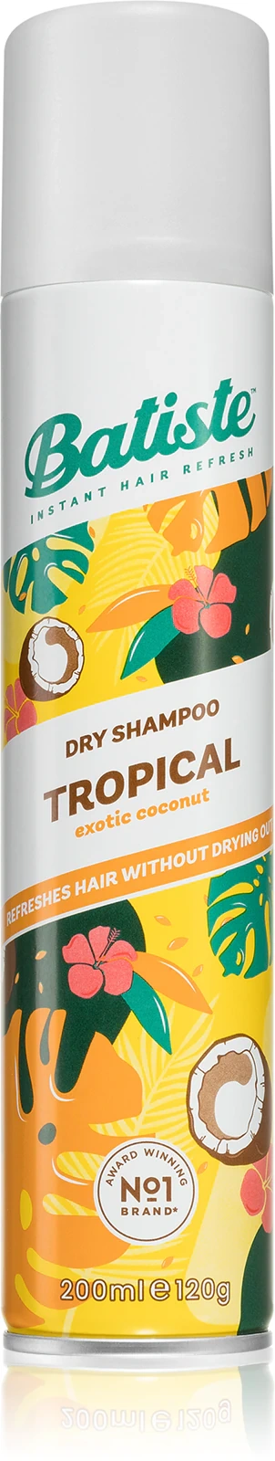 suchy szampon Batiste Tropical dodający objętości włosom