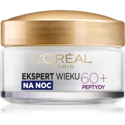 krem na noc 60+ na zmarszczki i utratę jędrności Loreal