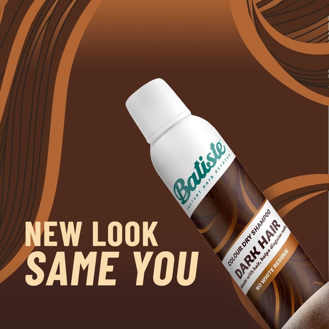 Batiste Dark Hair suchy szampon z pigmentem dla brunetek