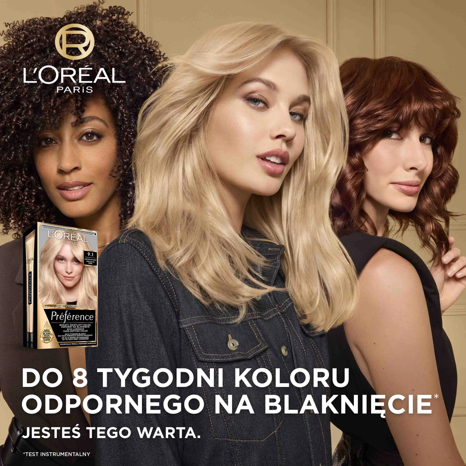 trwała farba do domowej koloryzacji jasny blond
