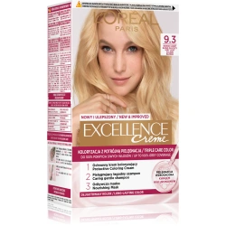Loreal Excellence Creme 9.3 farba do włosów Bardzo Jasny Blond Złocisty