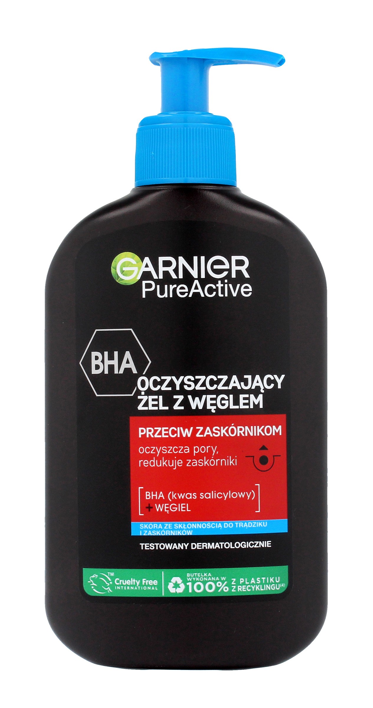 Garnier-pure-active-oczyszczający-żel-z-węglem-przeciw-zaskórnikom-dla-trądzikowej-cery