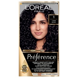 LOREAL Preference Farba do włosów 1 Czerń