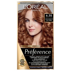LOREAL Preference Farba do włosów 6.35 Jasny Bursztyn