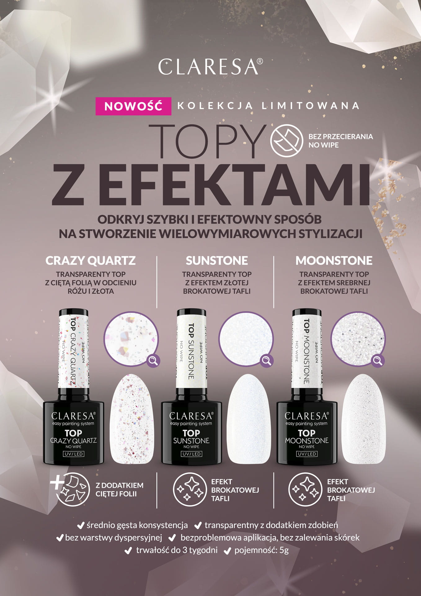 claresa-top-no-wipe-sunstone-luksusowy-top-do-manicure-z-efektem-blasku