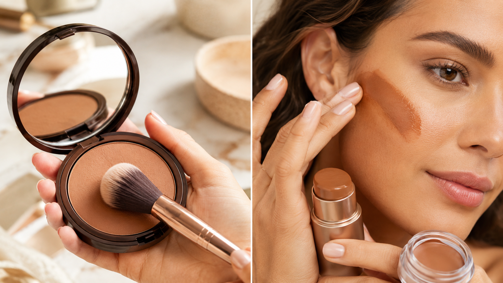 jak nakładać bronzer?
