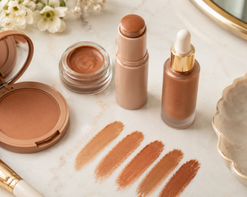 Jak nakładać bronzer, żeby nie było plam?