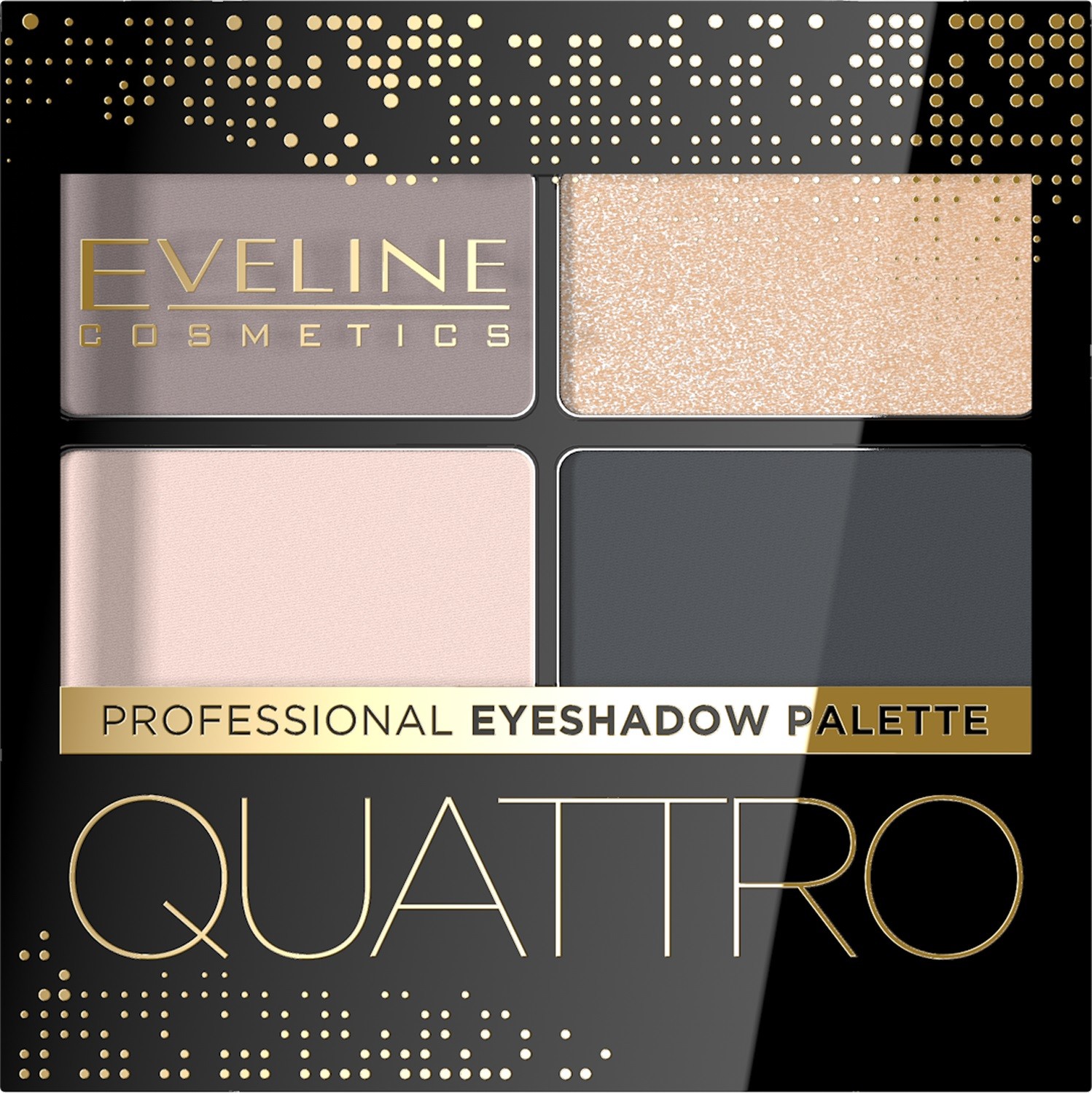 Eveline Quattro Eyeshadow Paleta 4 Cieni do Powiek 02