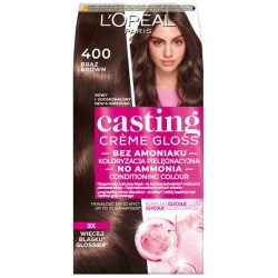 LOREAL Casting Creme Gloss Krem koloryzujący nr 400 Brąz