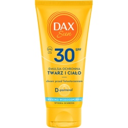Dax-Sun-Emulsja-Ochronna-do-Twarzy-i-Ciała-SPF30-Travel-Size-zapobiegająca-poparzeniom