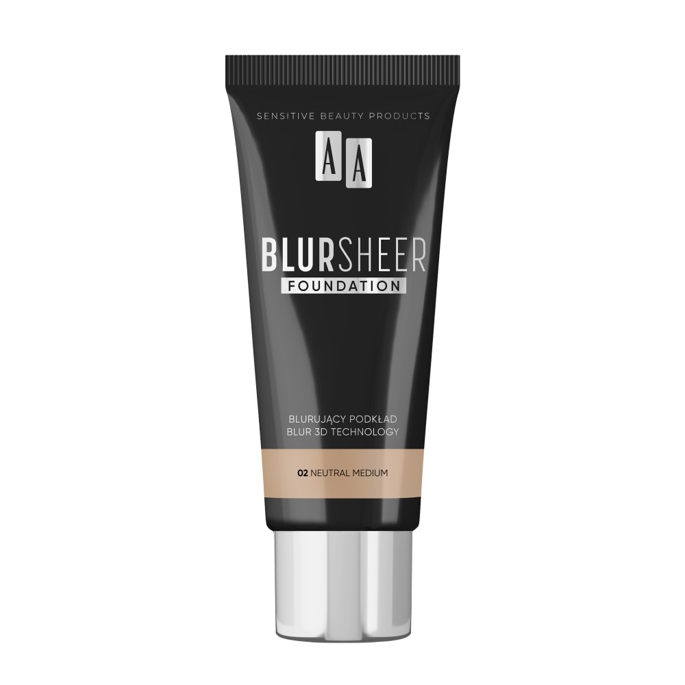 AA Blur Sheer Podkład Blurujący 02 Neutral Medium
