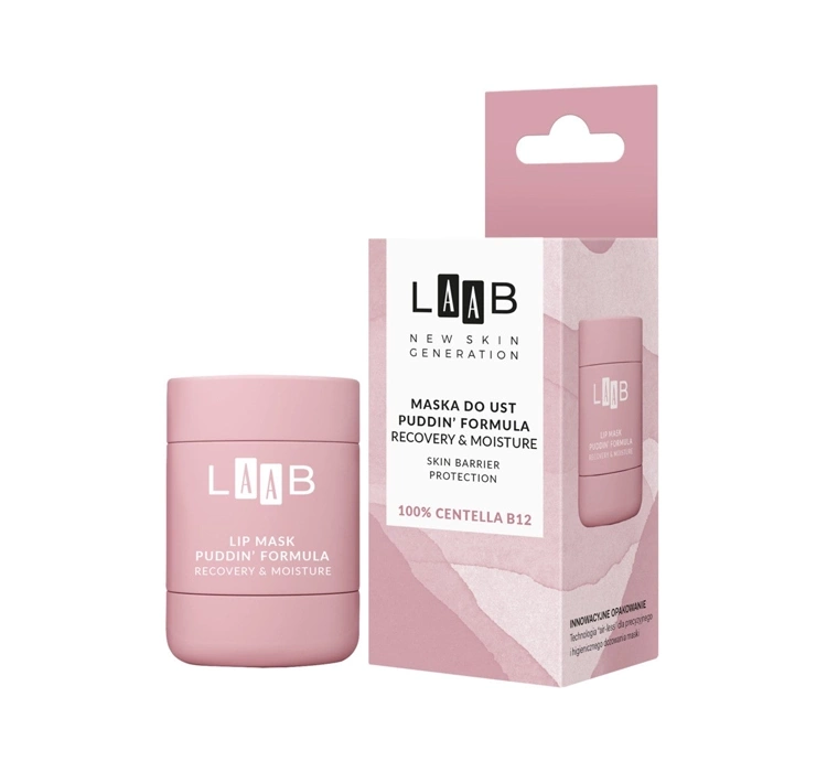 AA LAAB 100% Centella B12 Nawilżająca Maska do Ust