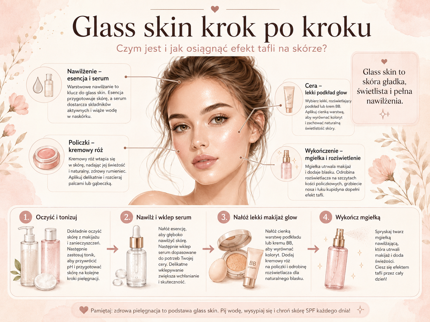 Jak zrobić efekt glass skin?