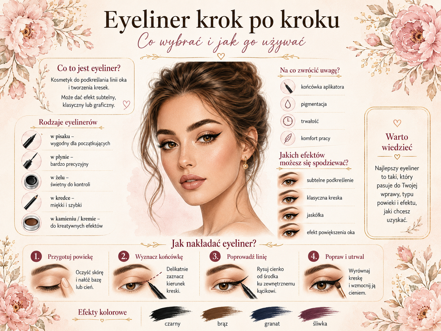 jaki eyeliner wybrać i jak używać